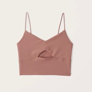 Abercrombie & Fitch seamless cutout cami top